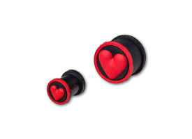 Silicone Heart Plug