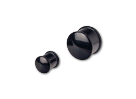 Acrylic Plain Ribbed Plug