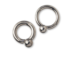 Titanium Screw in Ball Ring