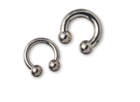 Titanium Int. Thr. Circular Barbell