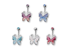 Steel Crystal Butterfly Banana