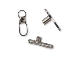 Titanium Open Type Dermal Anchor Base