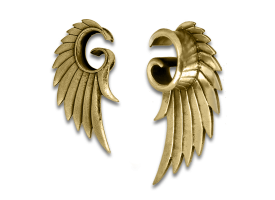 Brass Angel Wing Plug