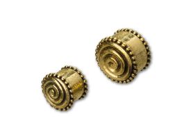 Brass Ear Plug - Style 26