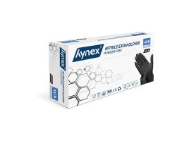 Hynex Black Nitrile Gloves 