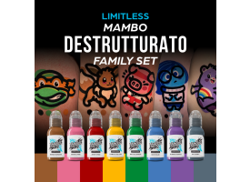 World Famous Limitless Tattoo Ink - The Mambo Destrutturato Family Set