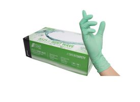 Nitras Mint Nitrile Gloves