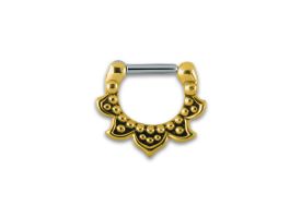 Brass Septum Clicker - Style 3