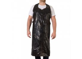 Black PE Coat Aprons