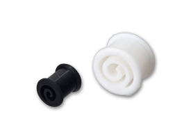 Silicone Swirl Cut Out Plug