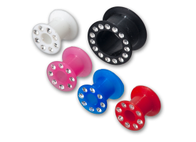 Silicone Jewelled Eyelet