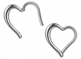 Steel Hinged Heart