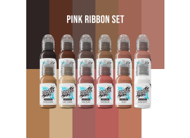 World Famous Limitless Tattoo Ink - Pink Ribbon Set