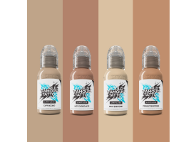 World Famous Limitless Tattoo Ink - Santucci Skin Tone Set