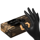 Piranha Black Nitrile Gloves