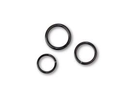 PVD Black Steel Continuous Ring