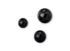 PVD Black Steel Clip in Ball
