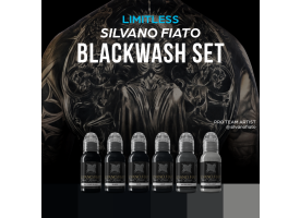World Famous Limitless Tattoo Ink - Silvano Fiato Blackwash Set