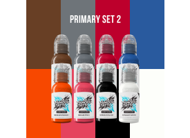 World Famous Limitless Tattoo Ink - Primary Colours Set 2
