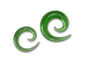 Pyrex Green Spiral