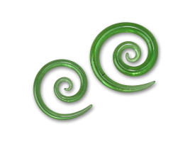Pyrex Green Super Spiral