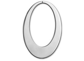 Steel Earring for Tunnel - Oval Large