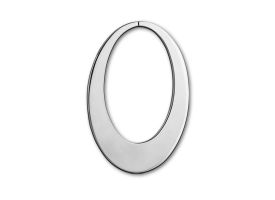 Steel Earring for Tunnel - Oval Medium