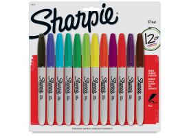 Sharpe set met 12 markers