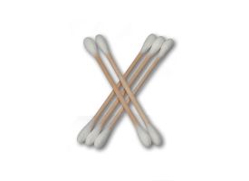 Small Double Wooden Cotton Buds
