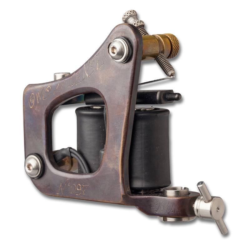 Bernhards Owen Jensen Bras Tattoo Machine , hand build , tattoo's | Tattoo  machine, Traditional tattoo flash, Old tattoos